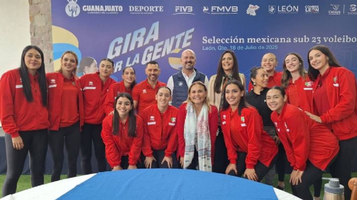 Llevan volibol a León, Irapuato y Celaya rumbo a Copa Panamericana