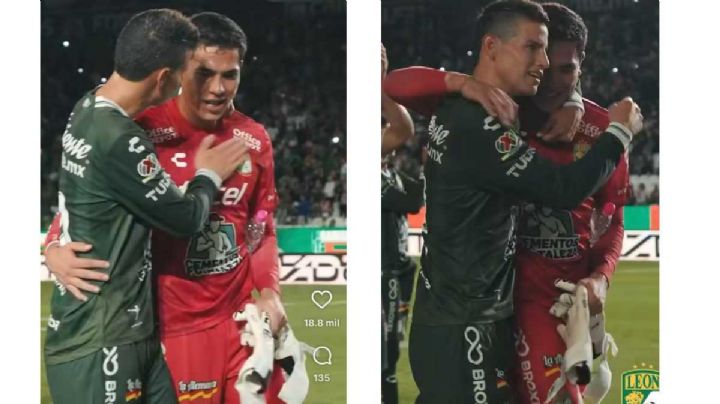 ¡Grandísimo James!: así felicitó y arropó al portero debutante