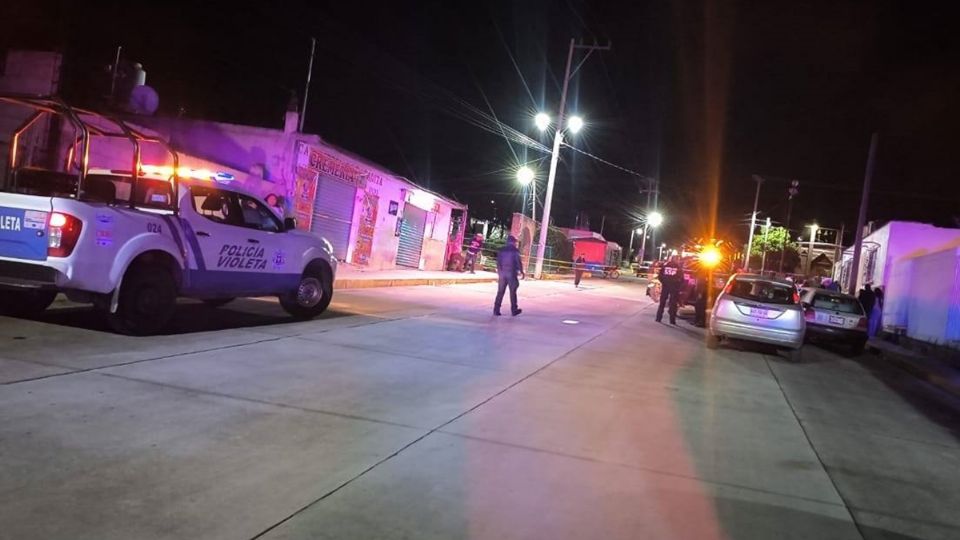 Uno de los hombres baleados murió rumbo al hospital