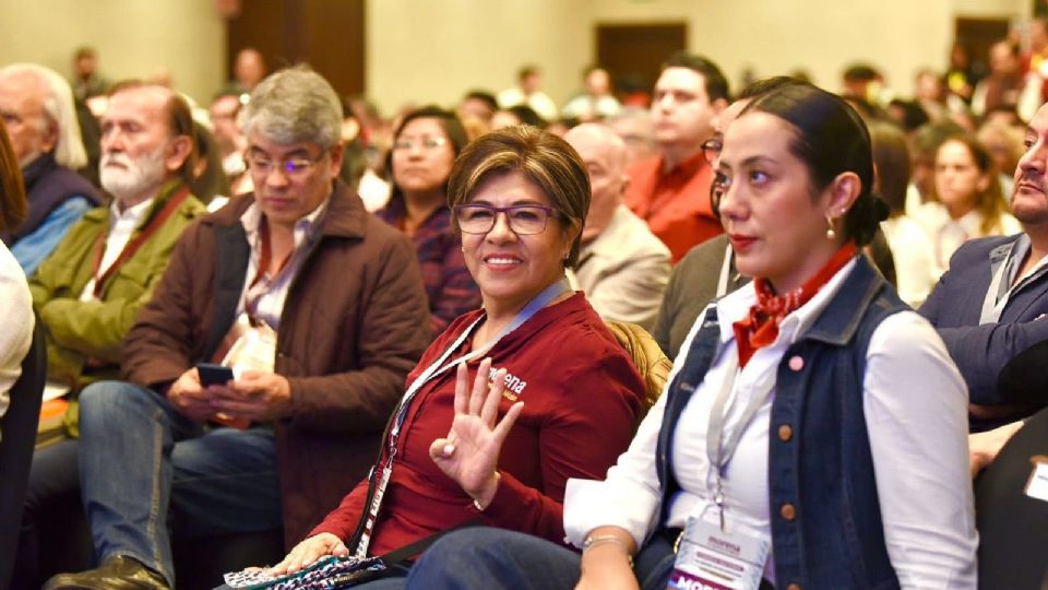 En el Consejo Nacional de Morena.