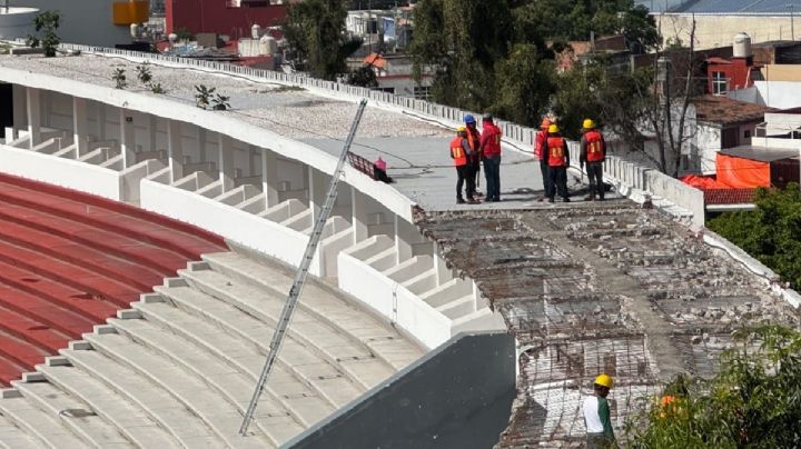 Demuelen estadio recién remodelado en Puebla; costó casi 35 mdp
