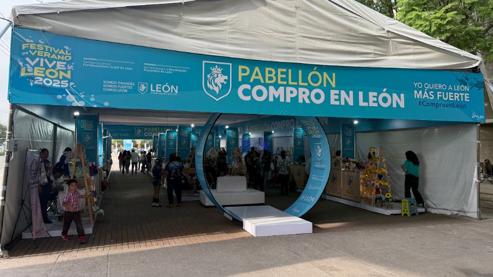 Pabellón 'Compro en León'