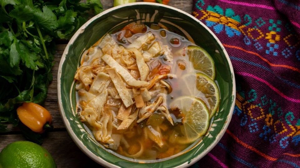 Sopa de lima