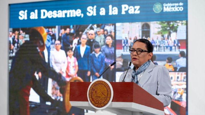 Sí al desarme: suman 4 mil armas de fuego entregadas de manera voluntaria: Segob