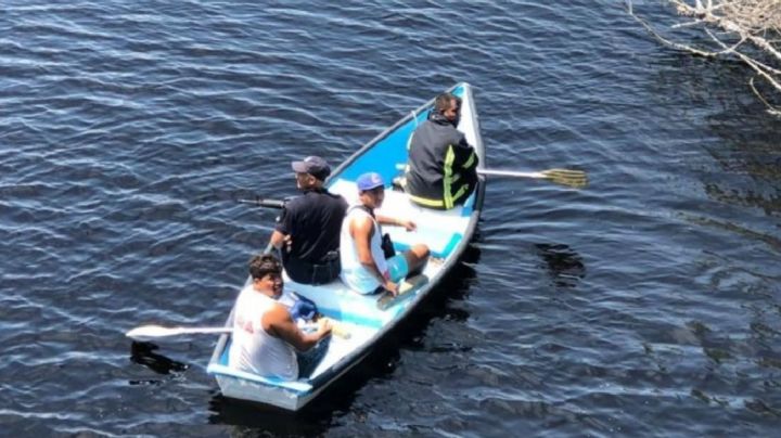 Solo encontraron las sandalias del niño que fue devorado por cocodrilos en Michoacán