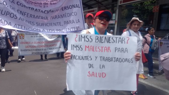 La presidenta promete regularización de pagos tras protestas del sector salud