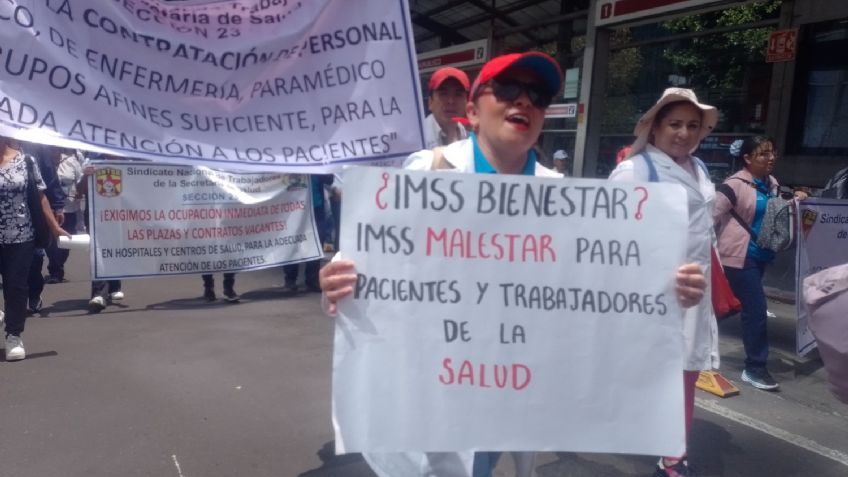 La presidenta promete regularización de pagos tras protestas del sector salud