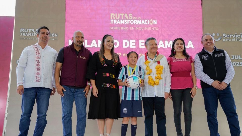 El gobernador Julio Menchaca estuvo en Molango