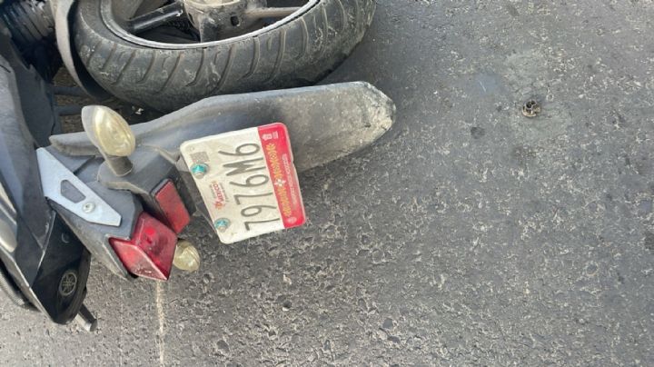 Moto taxi de app se accidenta en Paseo de la Reforma; usuaria muere