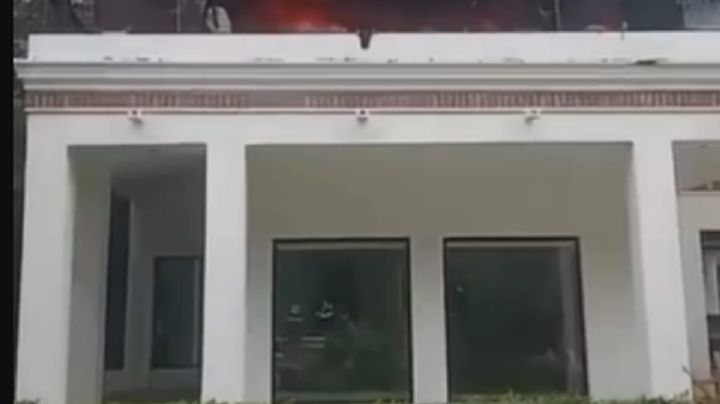 Video del incendio de la casa del "Bronco"; fiscalía revela móvil del ataque