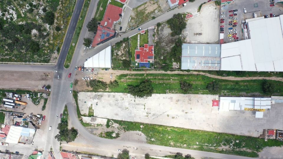 Recorren la zona en la que estará la estación del tren AIFA–Pachuca