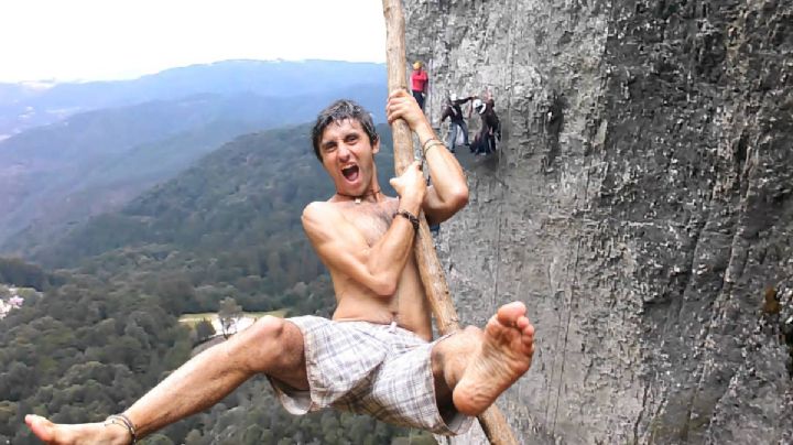 Salto de Tarzán, atracción única en Mineral del Chico ¿te atreves?