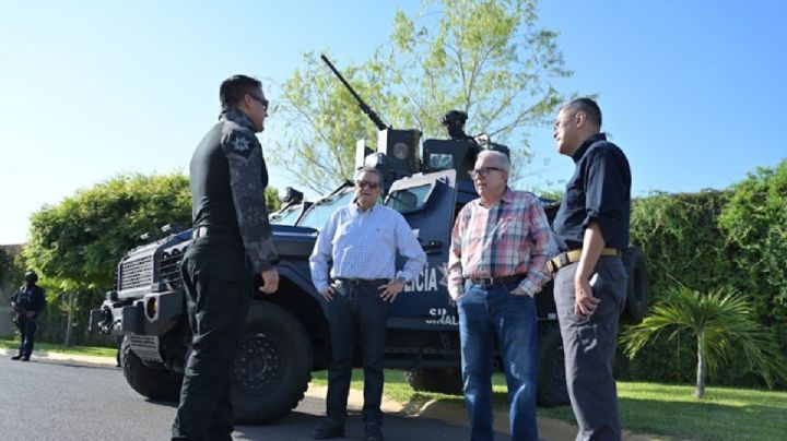 Gobernador de Sinaloa encabeza reunión de la Mesa de Seguridad en la SSPE
