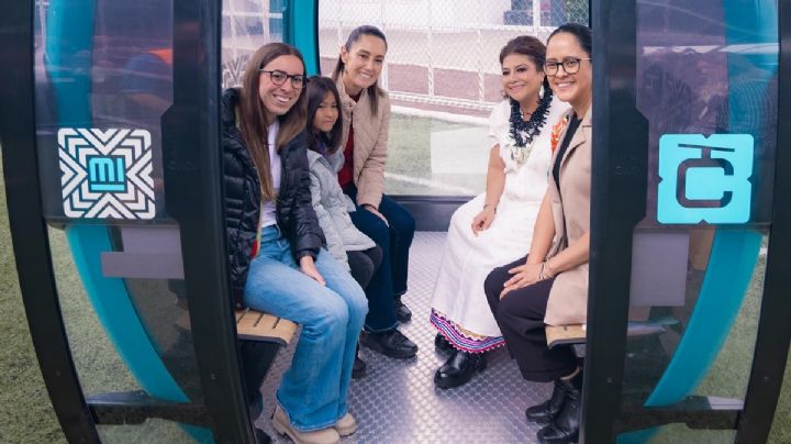 Sheinbaum y Brugada arrancan la Línea 4 del Cablebús para unir Tlalpan y Coyoacán