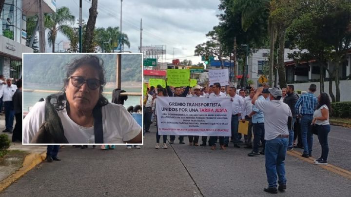 Ni una Irma más: taxistas mujeres piden justicia por Irma Hernández, maestra asesinada en Veracruz