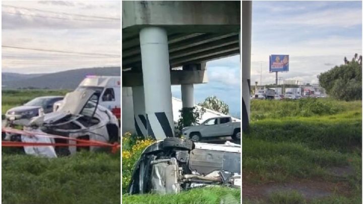 México-Pachuca: conductor muere al chocar en curva de la autopista; hay tráfico