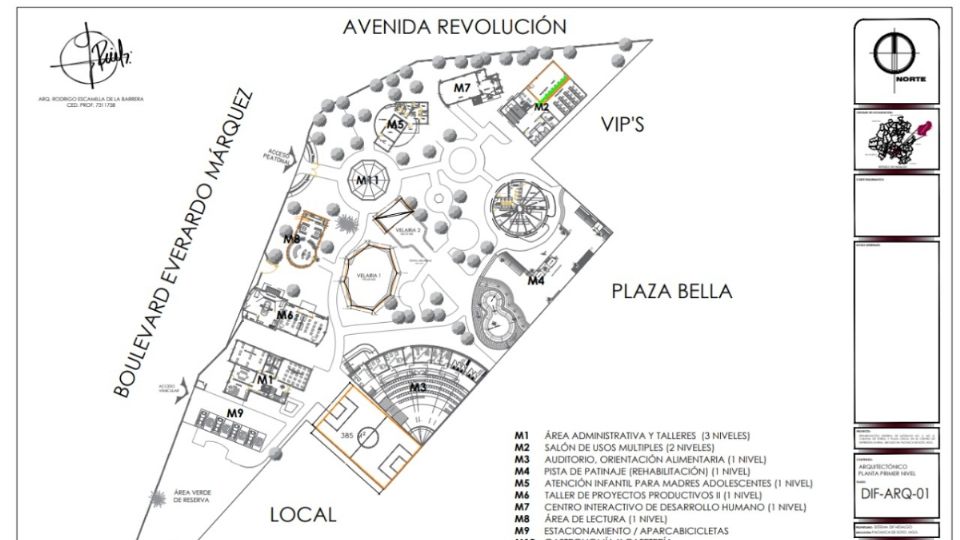 El espacio está ubicado entre la avenida Revolución y el bulevar Everardo Márquez