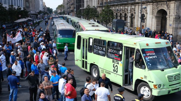 Marcha de transportistas en CDMX: estos puntos estarán afectados hoy