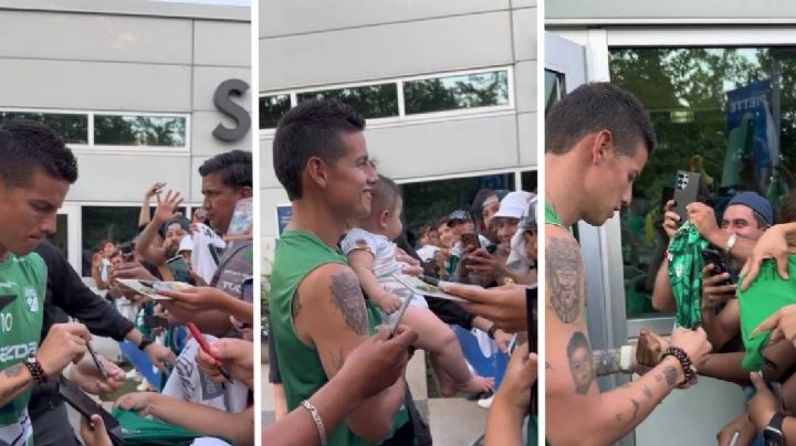 En Canadá reciben a James Rodríguez como a una estrella | VIDEO