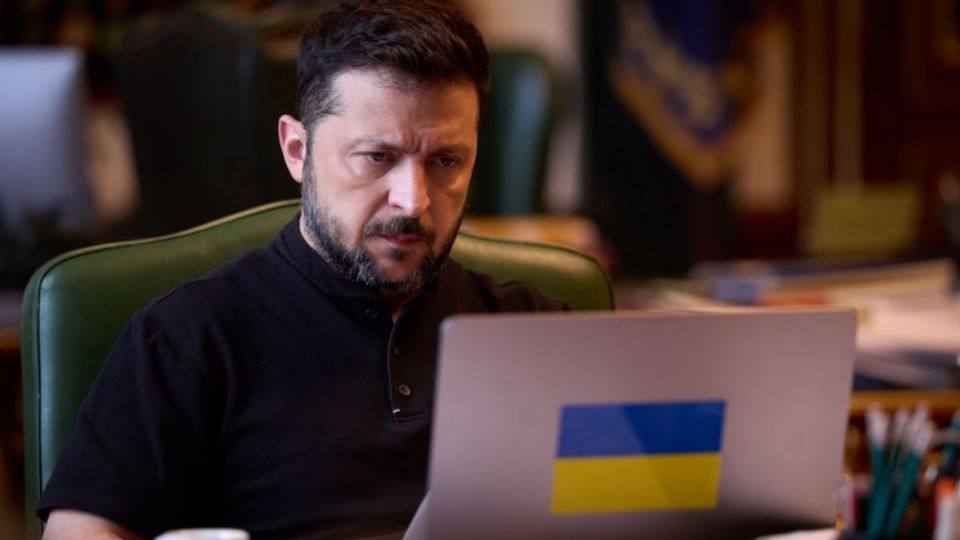 Volodímir Zelenski, presidente de Ucrania.