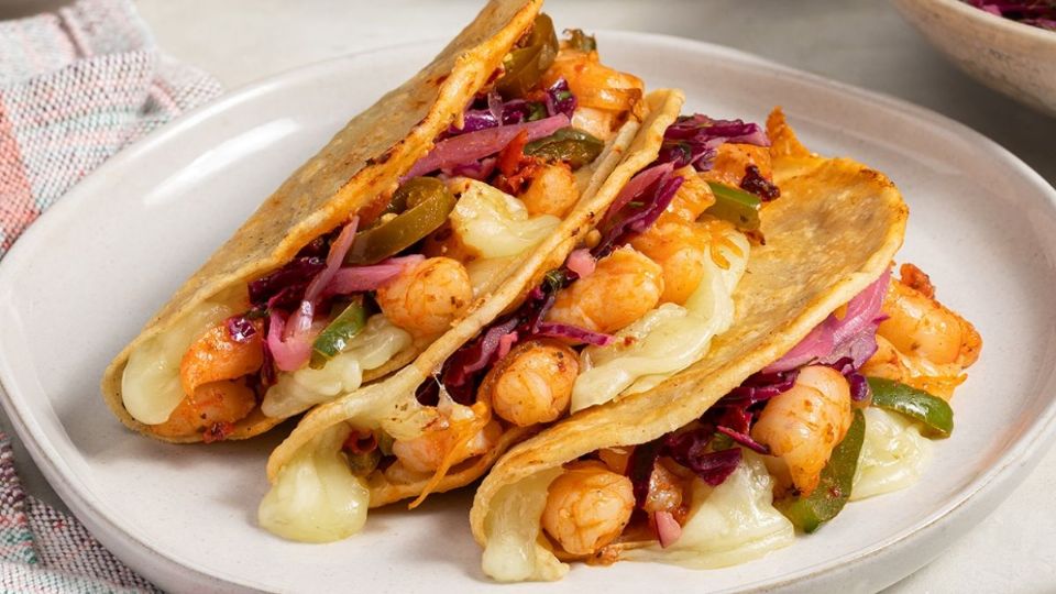 Tacos gobernador caseros