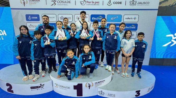 Guanajuato es tercer lugar general en clavados en Olimpiada Nacional
