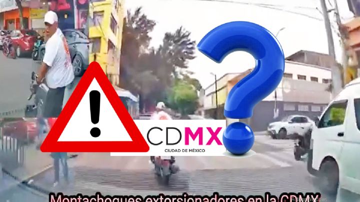 Reportan nuevo modus operandi de montachoques en la CDMX