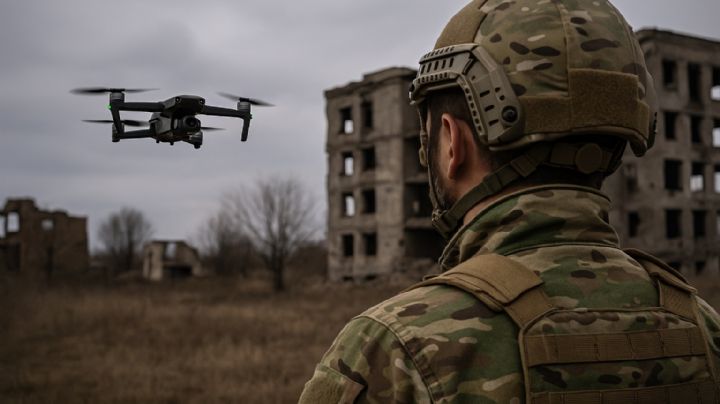 ¿Narcos mexicanos se infiltran en Ucrania para entrenarse en el uso de drones?