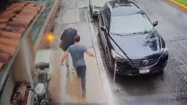 Empresario agrede a adulto mayor en situación de calle en Morelia; video desata indignación