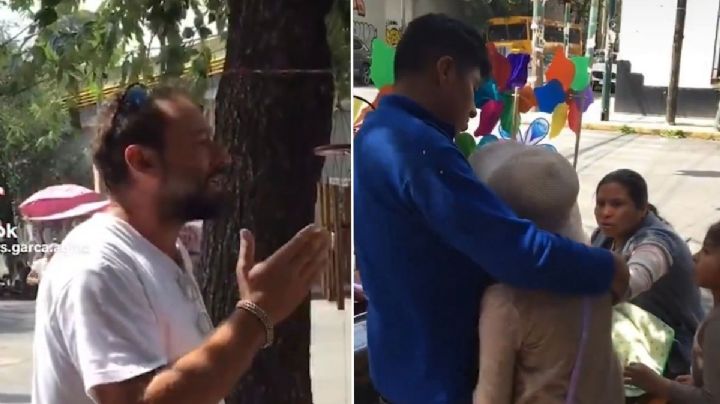 VIDEO: "Lord Michoacana" se hace viral por correr a vendedor de “su colonia” en CDMX