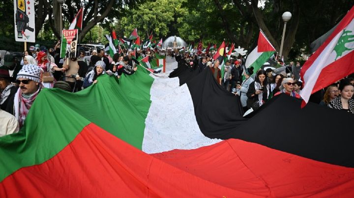 Puebla se une al clamor internacional por la niñez palestina en emotiva marcha