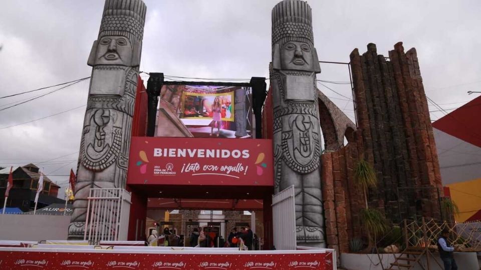 El llamado recinto ferial ya se encuentra listo para el evento