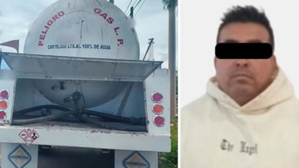 La pipa circulaba en Pachuca y el conductor no pudo acreditar la procedencia legal del combustible