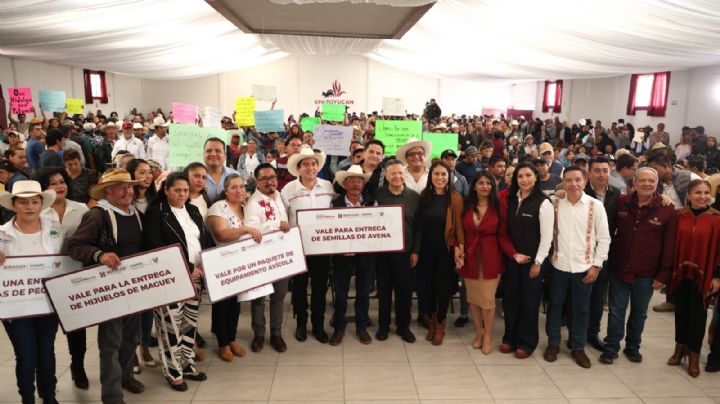 Invierten 53 millones de pesos para infraestructura y campo en Epazoyucan