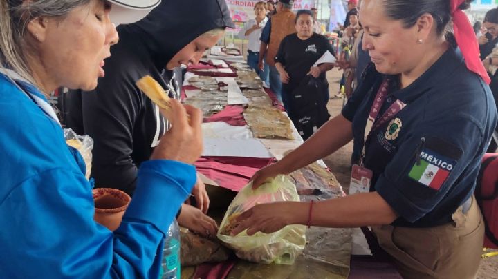 Actopan obtiene récord Guinness por línea de tacos más larga del mundo