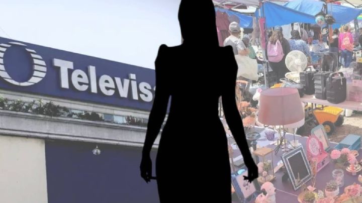Famosa actriz de Televisa terminó ganándose la vida en un tianguis
