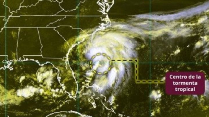 Ciclón tropical "Chantal" se forma frente a la costa sureste de EU