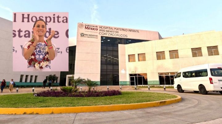 Claudia Sheinbaum inaugura Hospital Materno Infantil en Coatzacoalcos