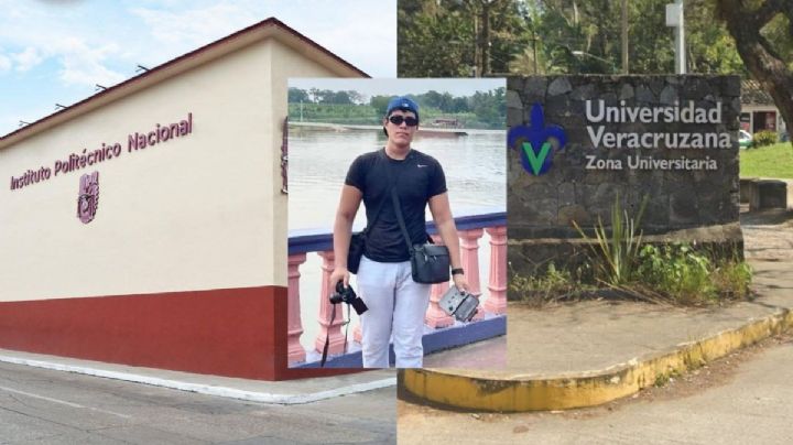 David, veracruzano que obtuvo primer lugar en exámenes de su carrera en la UV y el IPN