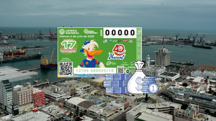 Lotería Nacional: este fue el boleto que ganó 720,000 pesos en Veracruz