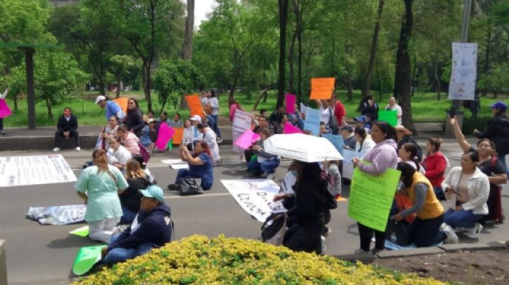 IMSS Bienestar: ¿por qué manifestantes bloquean Paseo de la Reforma?