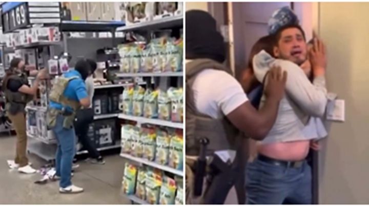 Los videos virales de detenciones de migrantes en Walmart y hospital de EU