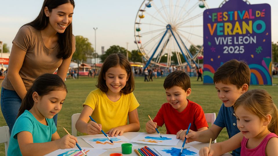Talleres gratuitos para niños en el Festival de Verano 2025