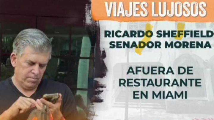Viajes lujosos: Ahora exhiben a Sheffield en un restaurant de lujo de Miami