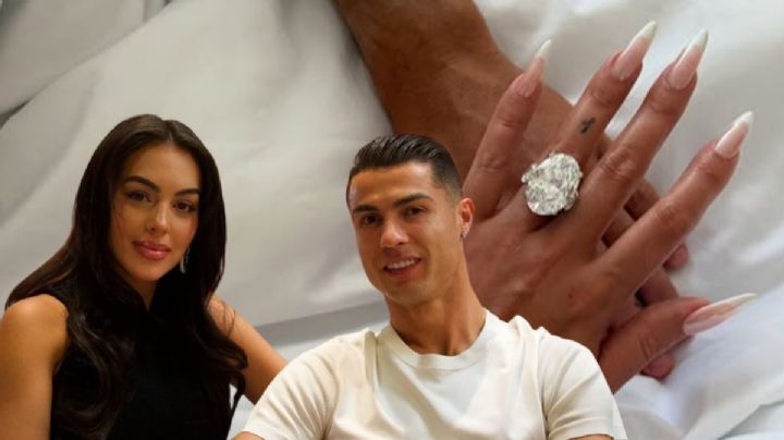 ¿Cuánto cuesta el anillo de compromiso que Cristiano Ronaldo le dio a Georgina Rodríguez?