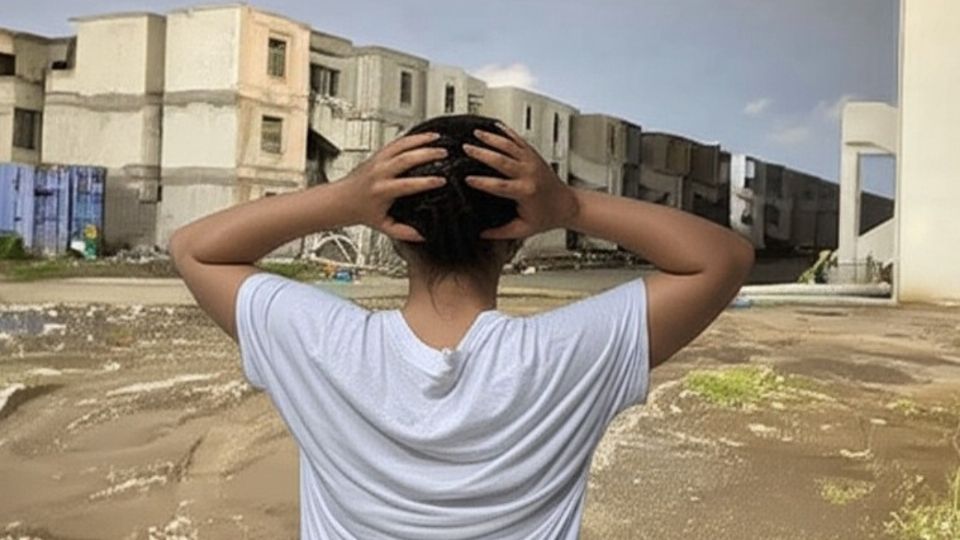 Gina dejó su casa en Puente Moreno, Medellín, pero la paga desde hace 15 años al Infonavit