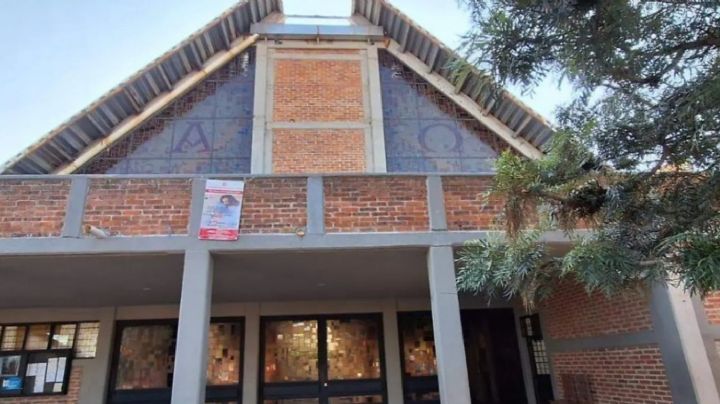 ¡Sacrilegio! atrapan a ladrón dentro del templo El Buen Pastor en Irapuato