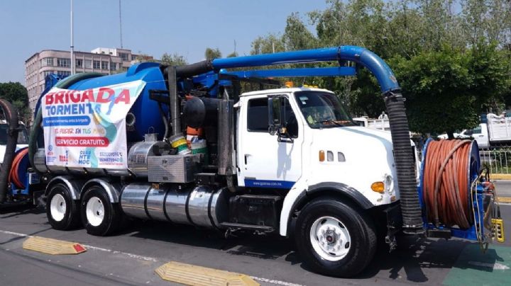 Alcaldías en CDMX intensifican trabajos de desazolve ante lluvias históricas de 2025