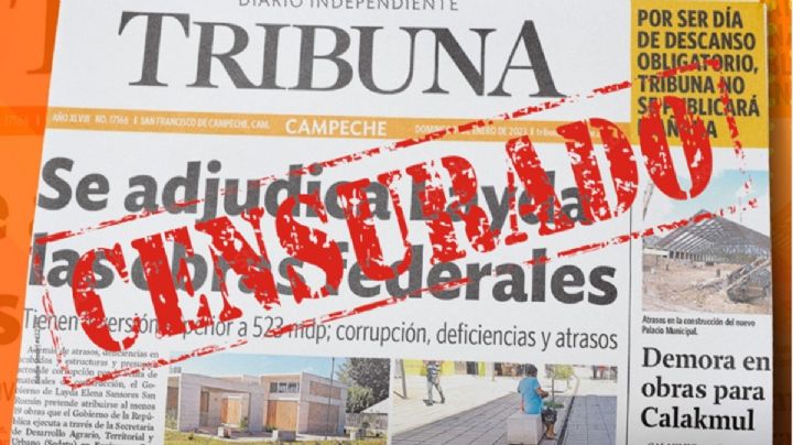 Tribuna Campeche se opone a supervisión de contenidos ordenada por juez