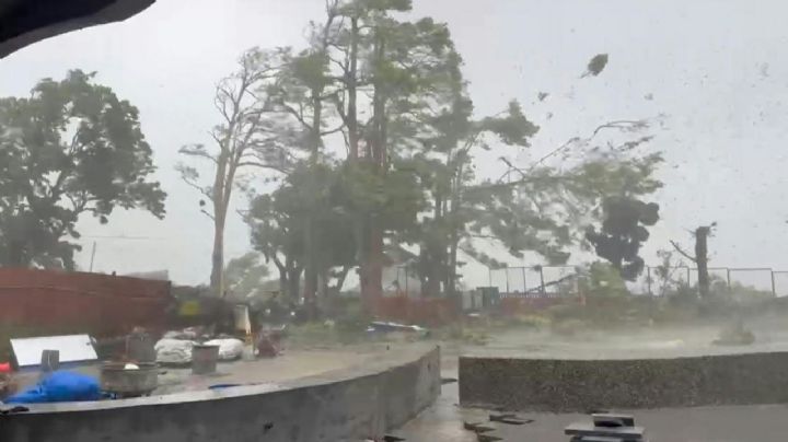 China en alerta ante la llegada del poderoso tifón Podul